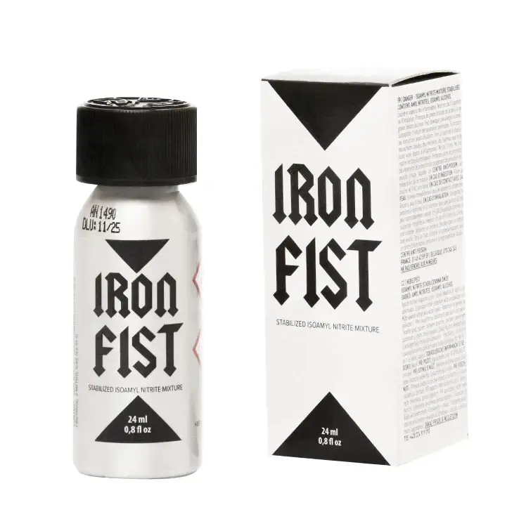 Poppers IRON FIST Amyl 24 ml (18 Unités)